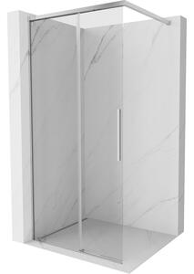 Mexen Rox parete doccia Walk-in 90 x 200 cm, trasparente 8 mm, cromo - 8C2-090-003-01-00