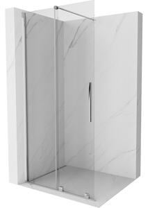 Mexen Velar parete doccia scorrevole Walk-in 70 x 200 cm, trasparente 8 mm, cromo - 871-070-000-03-01