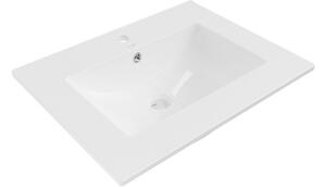 Mexen Atena lavabo incassato nel piano 61 x 46 cm, bianco - 25016000