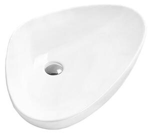 Mexen Bella lavandino da appoggio 59 x 39 cm, bianco - 21465900