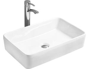 Mexen Catia lavabo da appoggio 58 x 37 cm, bianco - 21315800