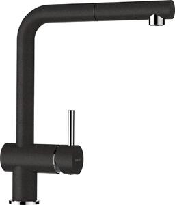 Rubinetto da cucina con doccetta Schock Epos onyx 540120