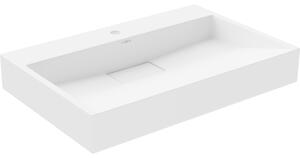 Mexen Ava lavabo da appoggio in conglomerato 1/O 70 x 46 cm, bianco - 23017001