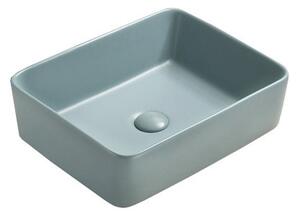 Mexen Catia lavabo da appoggio 48 x 37 cm, verde chiaro opaco - 21314848