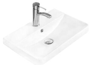 Mexen Dagna lavandino integrato nel piano 50 x 35 cm, bianco - 21995100