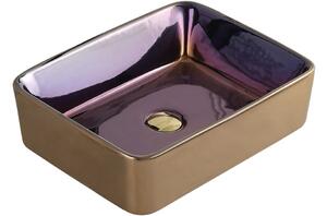 Mexen Catia lavabo da appoggio 48 x 37 cm, viola - 21314855