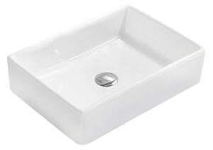 Mexen Dina lavandino da appoggio 47 x 33 cm, bianco - 21454700