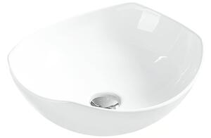 Mexen Enrica lavandino da appoggio 41 x 38 cm, bianco - 21904100