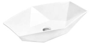 Mexen Elena lavandino da appoggio 63 x 41 cm, bianco - 21476300