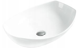 Mexen Gianna lavabo da appoggio 56 x 39 cm, bianco - 21915600