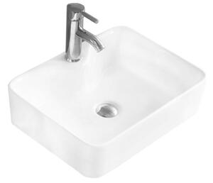 Mexen Eva lavabo da appoggio 48 x 37 cm, bianco - 21424900