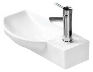 Mexen Hugo lavabo da appoggio sinistro 50 x 23 cm, bianco - 21255000L