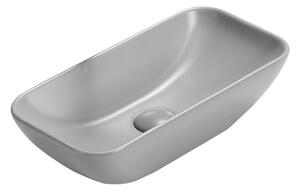 Mexen Klara lavandino da appoggio 46 x 23 cm, grigio chiaro opaco - 21564661