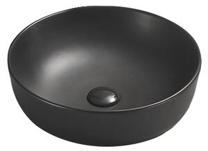 Mexen Lana lavabo da appoggio 41 x 41 cm, nero opaco - 22234185