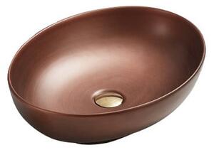 Mexen Iko lavabo da appoggio 52 x 39 cm, color rame - 22245251