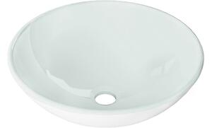 Mexen Mira lavabo da appoggio in vetro 42 x 42 cm, bianco - 24124230