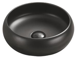 Mexen Lola lavabo da appoggio 36 x 36 cm, nero opaco - 22213685