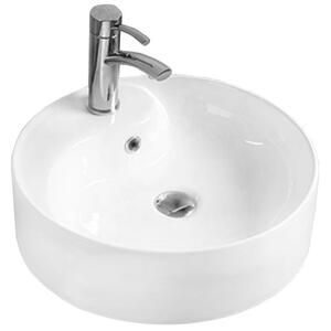 Mexen Lila lavandino da appoggio 46 x 46 cm, bianco - 21824600
