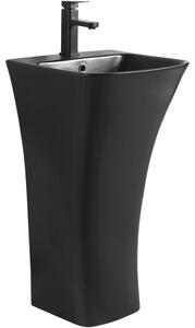 Mexen Nel lavabo autoportante 45 x 44 cm, nero opaco - 26134570