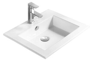 Mexen Salma lavabo da incasso 54 x 47 cm, bianco - 25395400