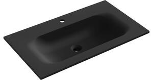 Mexen Vela lavabo da incasso 81 x 46,5 cm, nero opaco - 25238071