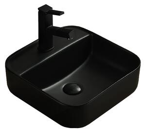 Mexen Silvia lavabo da appoggio 39 x 39 cm, nero opaco - 21863985