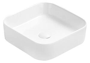 Mexen Vena lavello da appoggio 37 x 37 cm, bianco - 22193700