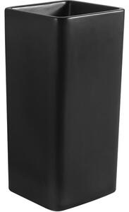 Mexen Tana lavabo a colonna 40 x 40 cm, nero opaco - 26044070