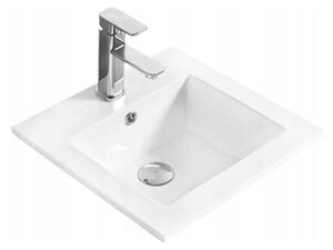 Mexen Stella lavabo incassato nel piano 41 x 41 cm, bianco - 25454100