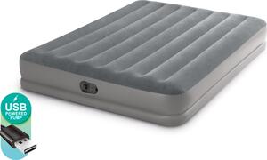 Materasso gonfiabile prestige a pompa flessibile di media altezza per 2 persone Intex 64114