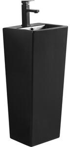 Mexen Sira lavabo autoportante 34 x 33 cm, nero opaco - 26023370
