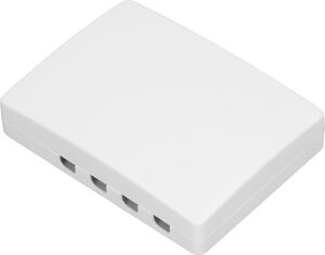 Scatola di distribuzione della fibra 4 Core FTTH Optical Splitter Desktop Mini Universal per SC FC