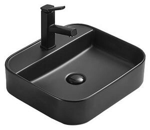 Mexen Sofia lavabo da appoggio 40 x 40 cm, nero opaco - 22154085