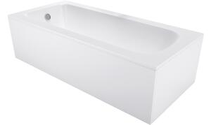 Mexen Vega vasca da bagno rettangolare 120 x 70 cm con pannello, bianca - 55011207000X