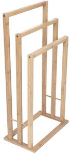 Mexen Bamboo appendiabiti da pavimento per asciugamani, bambù naturale - 701342-00