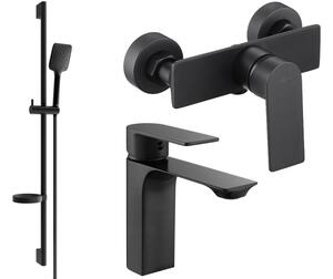 Mexen Alexa DS62 set doccia, nero - 71204DS62-70