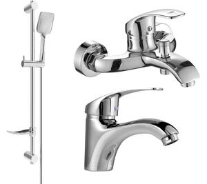 Mexen Fabia DF62 set vasca da bagno, cromo - 746503DF62-00