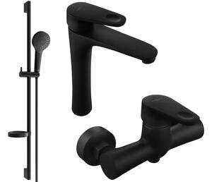 Mexen Kama DS05 set doccia, nero - 72514DS05-70