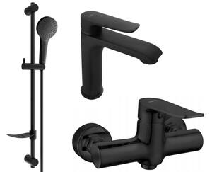 Mexen Pecos DF05 set doccia, nero - 72704DF05-70