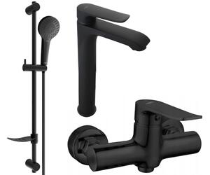 Mexen Pecos DF05 set doccia, nero - 72714DF05-70