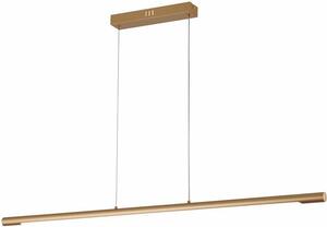 Lampada a sospensione LED Branson dorata 18W, bianco neutro 1440 lm, acrilico, dimensioni: 120x100x2,5 cm, IP20, Reality