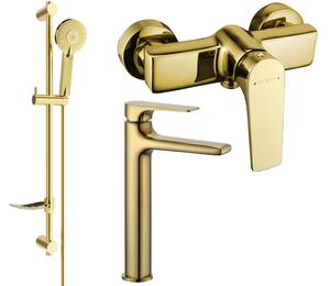 Mexen Lynx DF40 set doccia, oro - 745914DF40-50