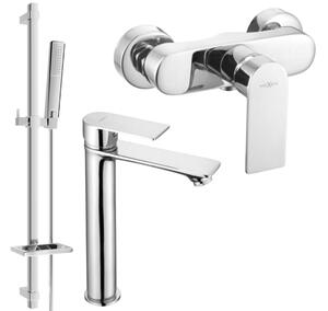 Mexen Royo DQ72 set doccia, cromo - 72214DQ72-00