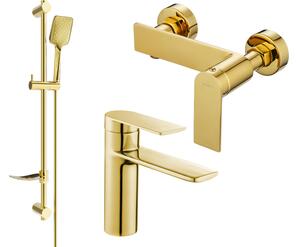 Mexen Zero DF62 set doccia, oro - 71104DF62-50