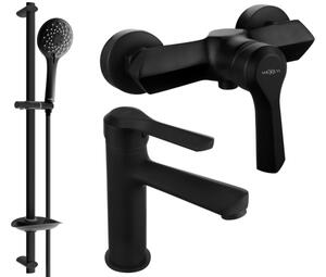 Mexen Sabre DB74 set doccia, nero - 72104DB74-70