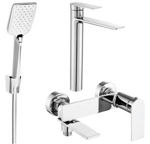 Mexen Zero R62 set vasca da bagno, cromo - 71113R62-00