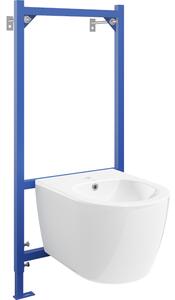 Mexen set incasso bidet cornice Fenix B con bidet Carmen, bianco - 69935884900