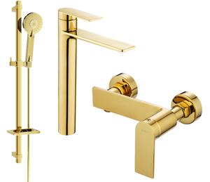 Mexen Zero DQ40 set doccia, dorato - 71114DQ40-50