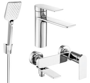 Mexen Zero R62 set vasca da bagno, cromo - 71103R62-00