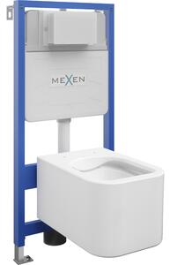 Mexen set da incasso WC telaio Fenix Slim con vaso WC Elis, bianco lucido - 6103391XX00